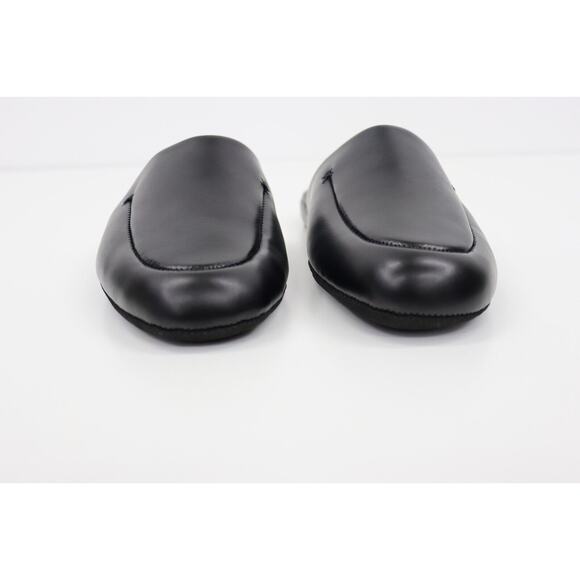 L.B. Evans Duke Scuff Black Genuine Leather Casual Slippers 2761 Size 10 EEE - Picture 10 of 10